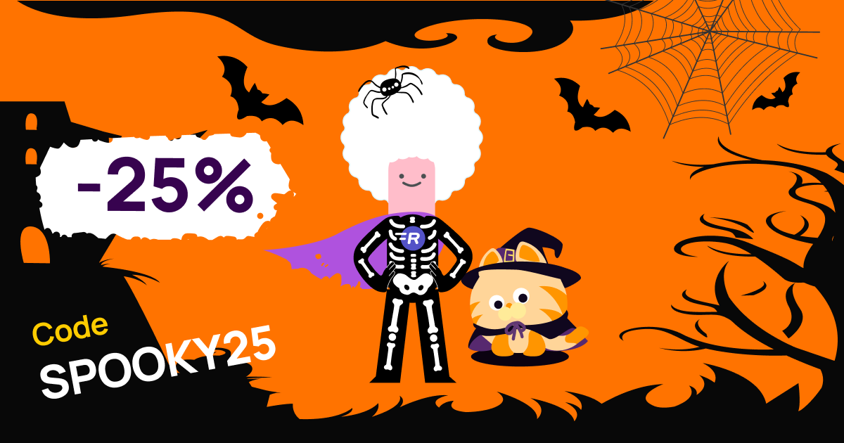 25% de desconto no Ratatype Plus com o cupom SPOOKY25